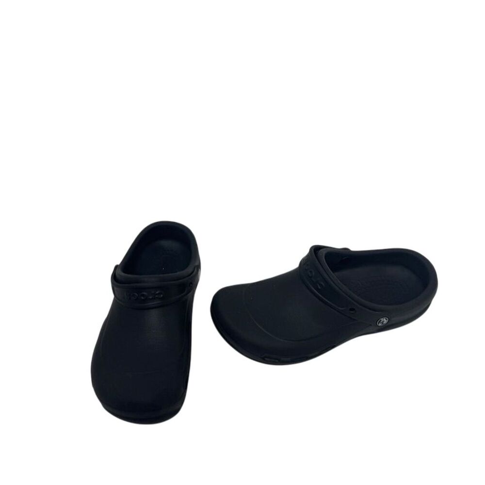 Crocs Bistro Vent Clogs Black Unisex Workwear Size W11/M9